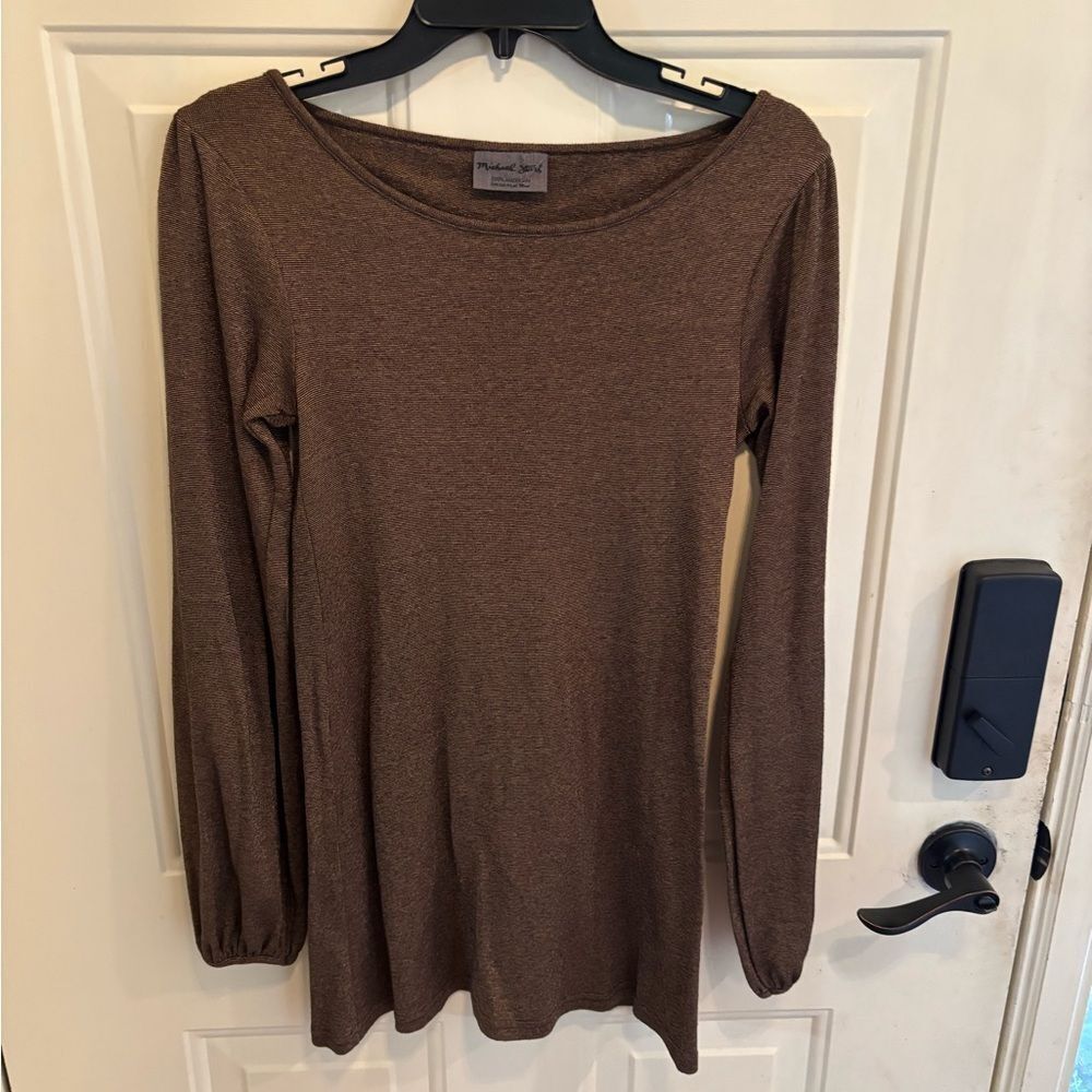 Michael Stars Chocolate Knit Top - Picture 6 of 6